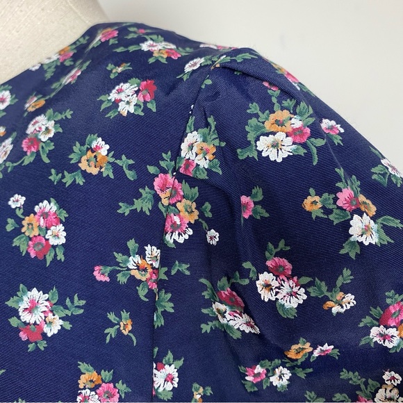 Vintage Petite Floral Dress - Picture 6 of 16